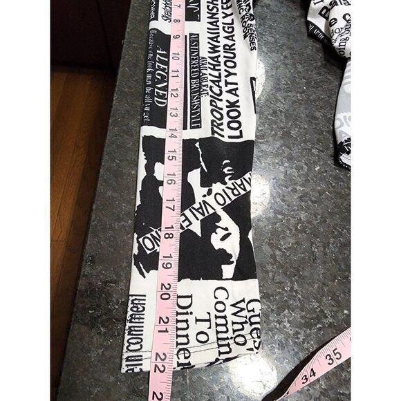 Women's Newsprint Duster Large - Picture 4 of 7